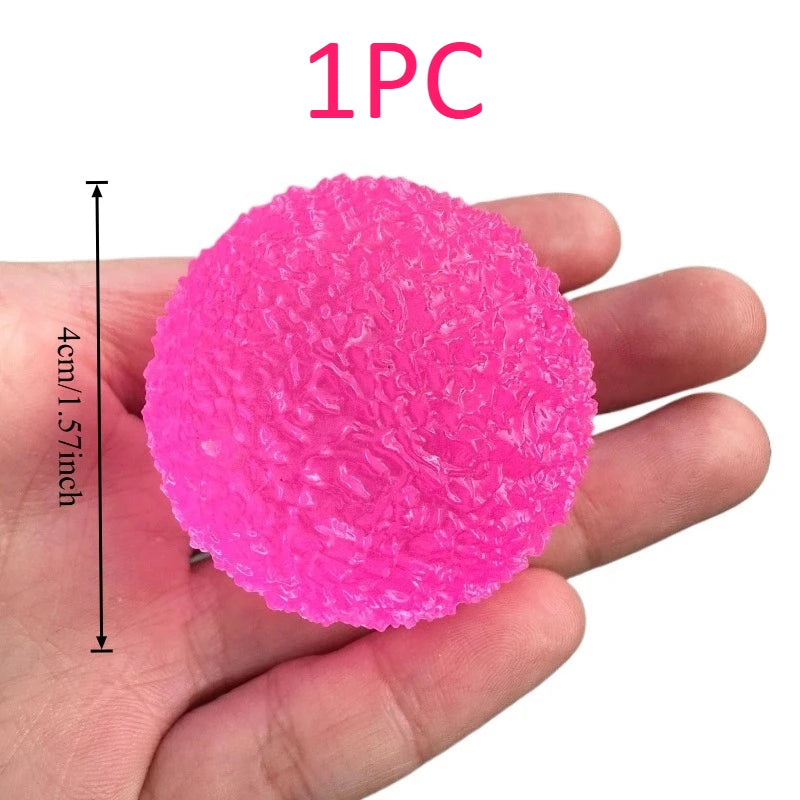 Ice Ball Maltose Squishy Toy | Blue Mochi Sensory Fidget for Stress Relief lifestyle view