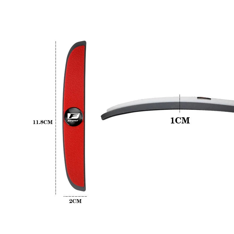 4Pcs Silicone Car Door Edge Protector Strips | Anti-Collision Pad for Lexus Models lifestyle view