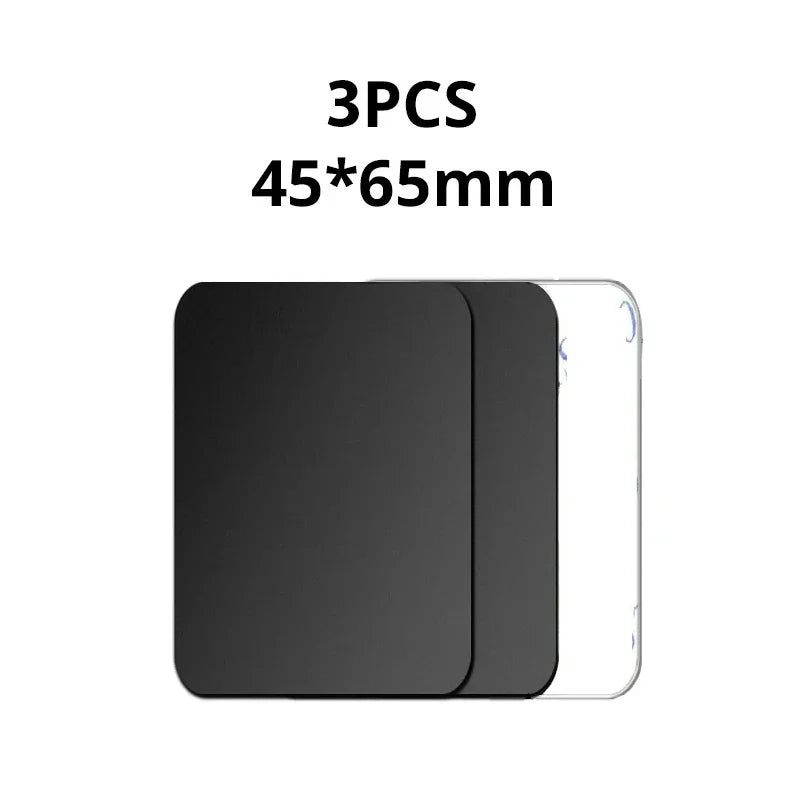 1/3/5Pcs Magnetic Metal Plate For Car Phone Holder Universal Iron Sheet Disk Sticker M close-up view