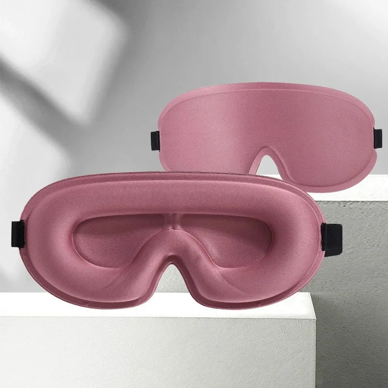 Travel 3D Sleeping Mask | Blockout Light Sleep Aid with Memory Foam alternate view