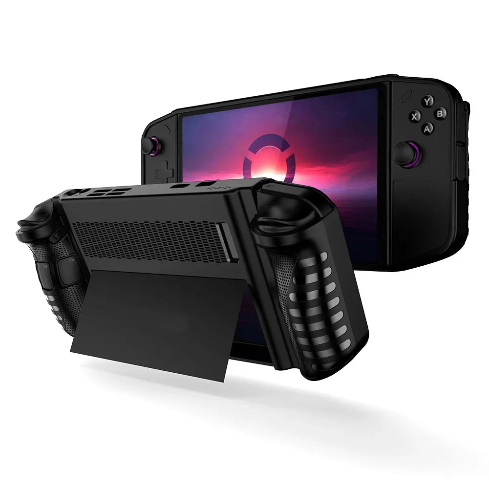 Ultra Thin TPU Soft Case with Kickstand for Lenovo Legion Go | Protective Cover close-up view