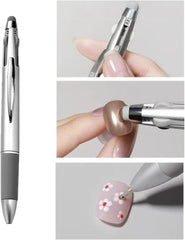 YIKOOLIN 5-in-1 Nail Dotting Pen Art Tools Ballpoint Pen Design Nail Art Tip Dot Paint M detail view
