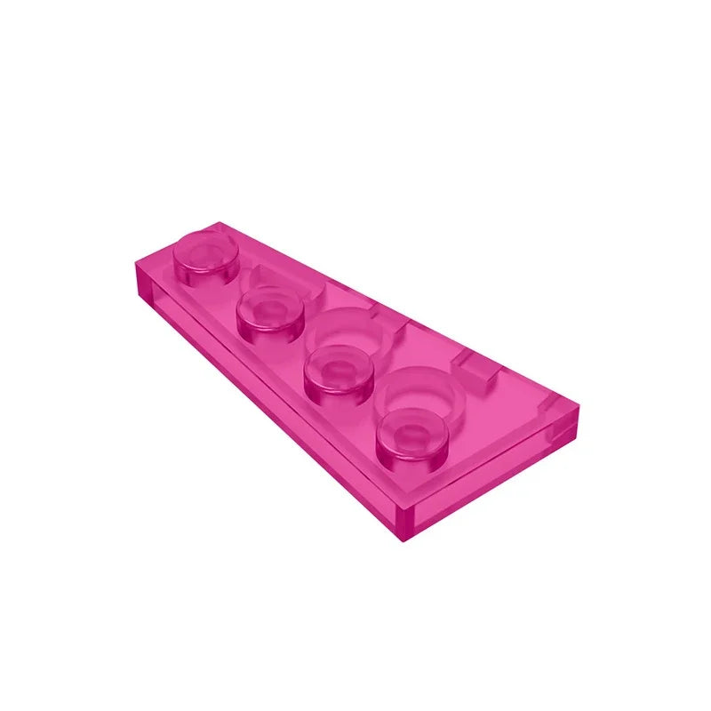 Gobricks GDS-549 Wedge Plate 4 x 2 Right | Building Block for Compatible DIY Sets additional angle