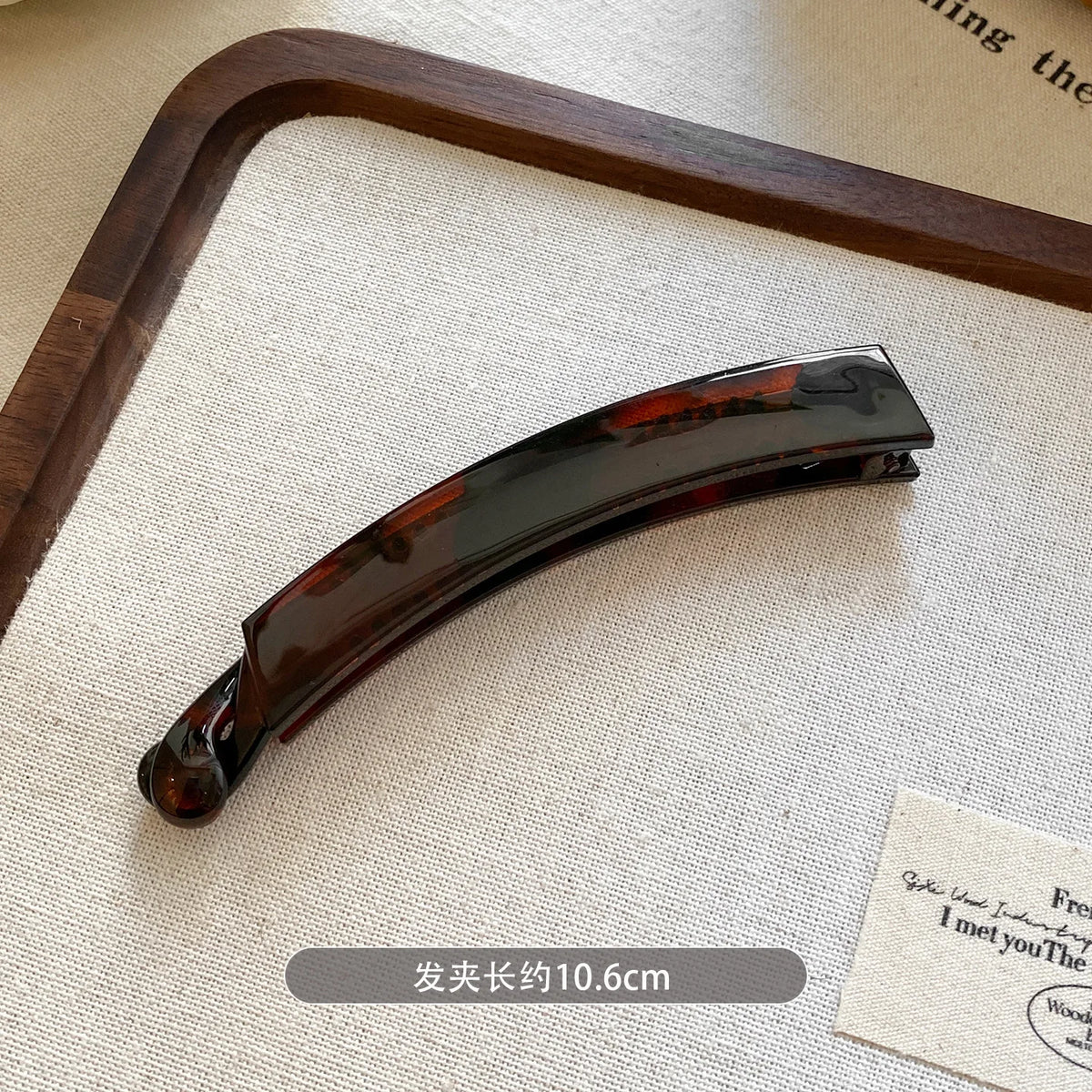 1pc Minimalist High End Hair Banana Clip 2026 New Back of Head High Ponytail No Trace Vertical Clasp for Women