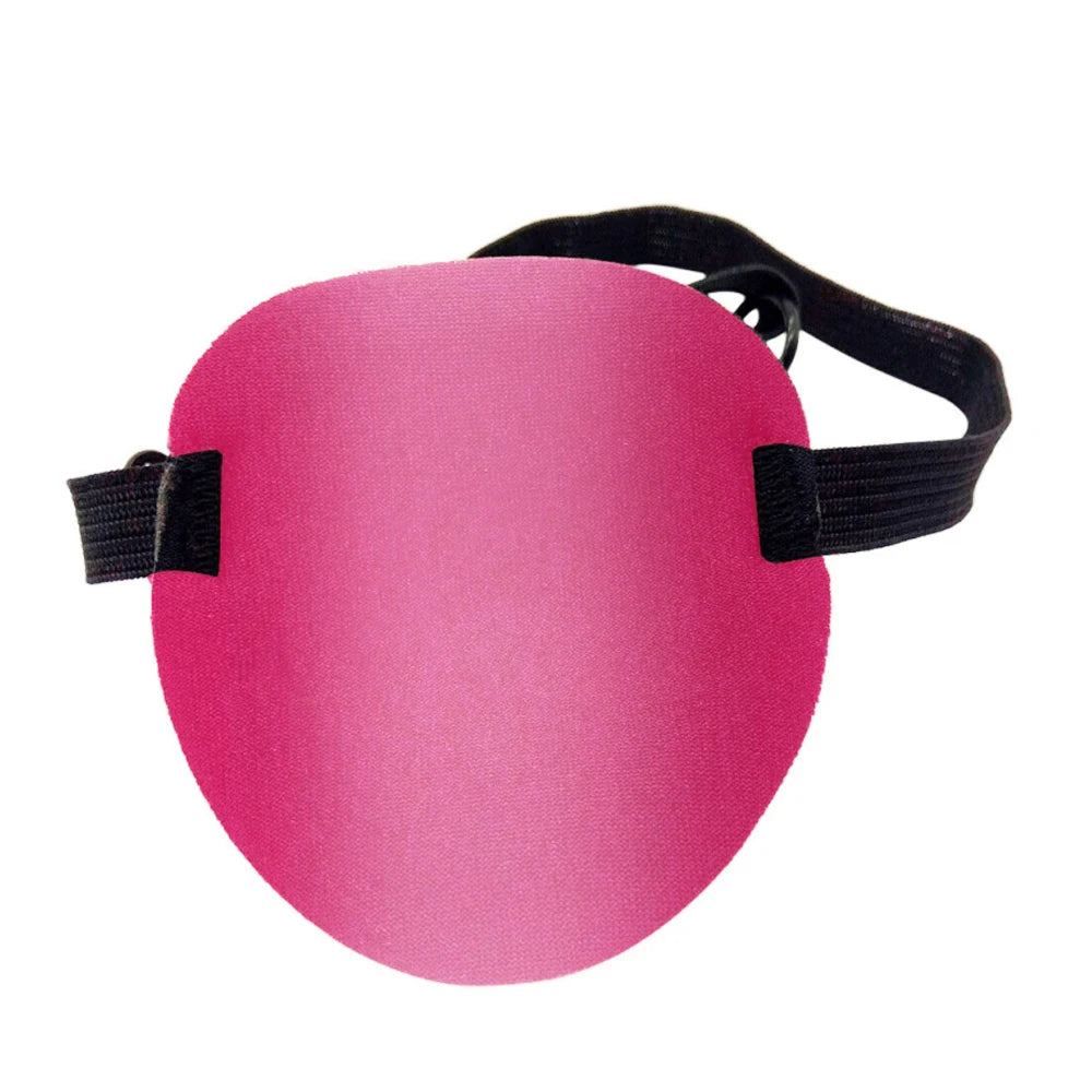 Unisex Black Single Eye Patch | Adjustable Washable Concave Eyepatch for Sleep, Vision T detail view