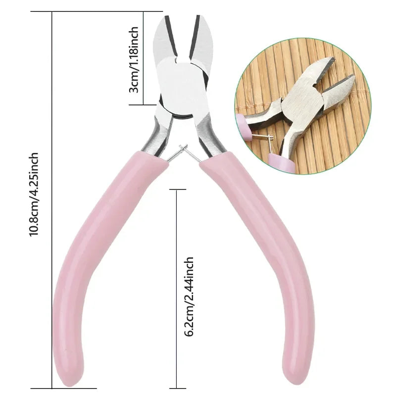 8 Style Jewelry Pliers Tools & Equipment Kit | DIY Jewelry Making Tool Set detail view