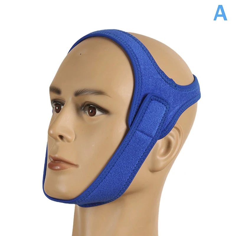 Anti Snore Chin Strap | Sleep Aid for Quiet Breathing close-up view