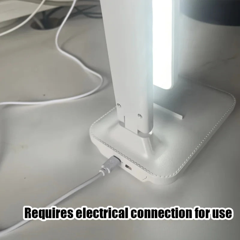 LED Foldable Desk Lamp with Touch Controls | Eye-Care Reading Light additional angle