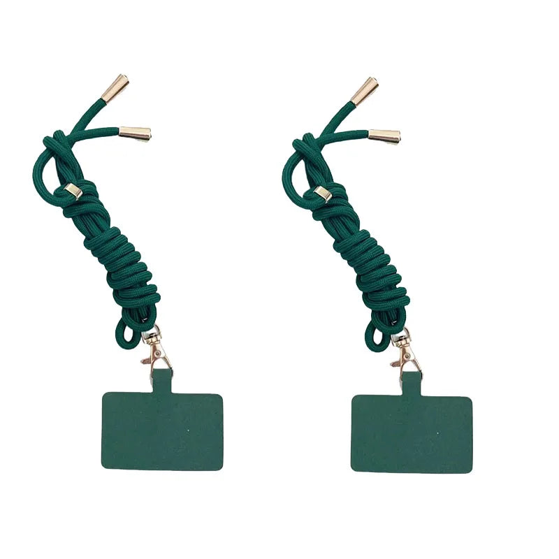 1/2pcs Universal Adjustable Phone Lanyard Strap Mobile Phone Hanging Rope Neck Straps close-up view