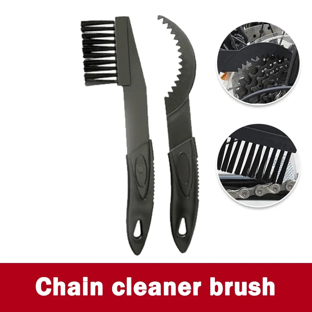 Chain Cleaner Cleaning Bicycle 3D Chain Brush Wash Tool Set MTB Bike Protection Oil Bike Chain for Mountain Cycling Accessories