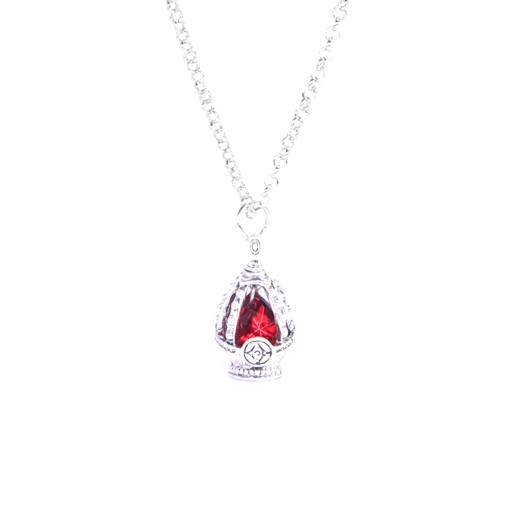 Madoka Magica Soul Gem Pendant Necklace | Anime Jewelry Set