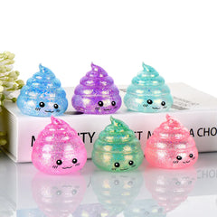 Novelty Squishy Poo Stress Ball Squishies Toys Maltose Funny Stretch Squeeze Fidget Toys detail view