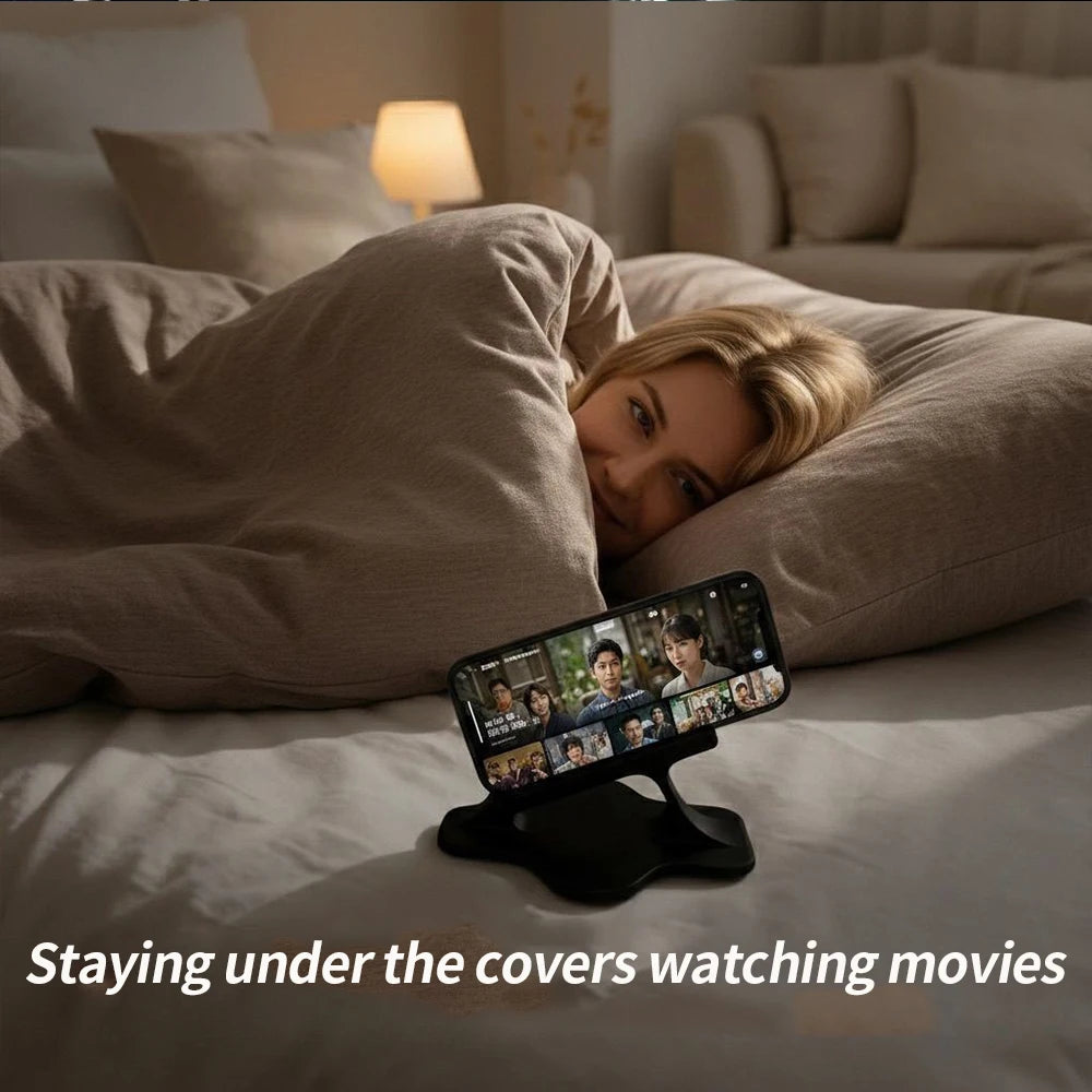 Bed Lazy Phone Stand for Side Lying Hands-Free Viewing