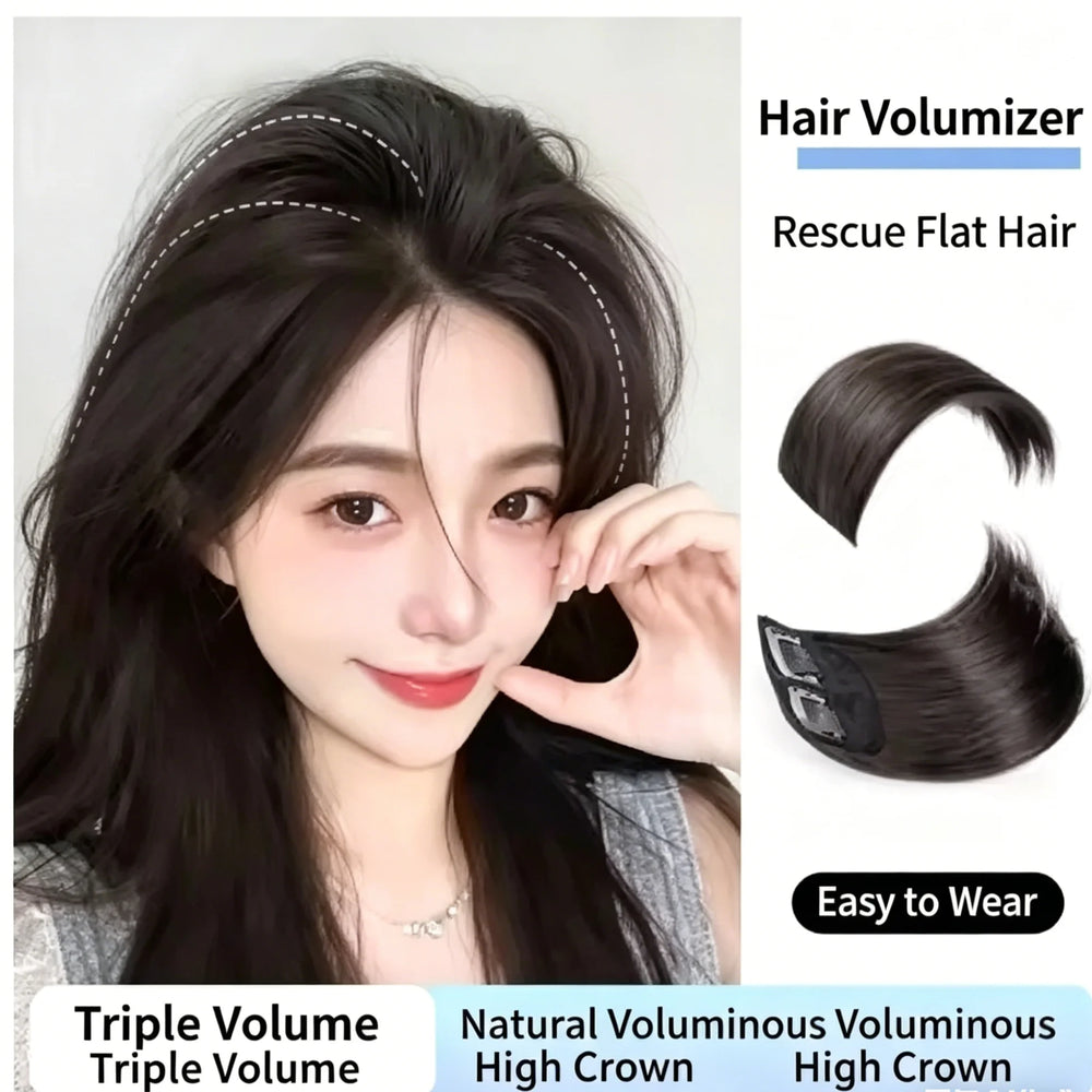 Side Hairpiece for Women | Short Wavy Synthetic Clip-In Extension