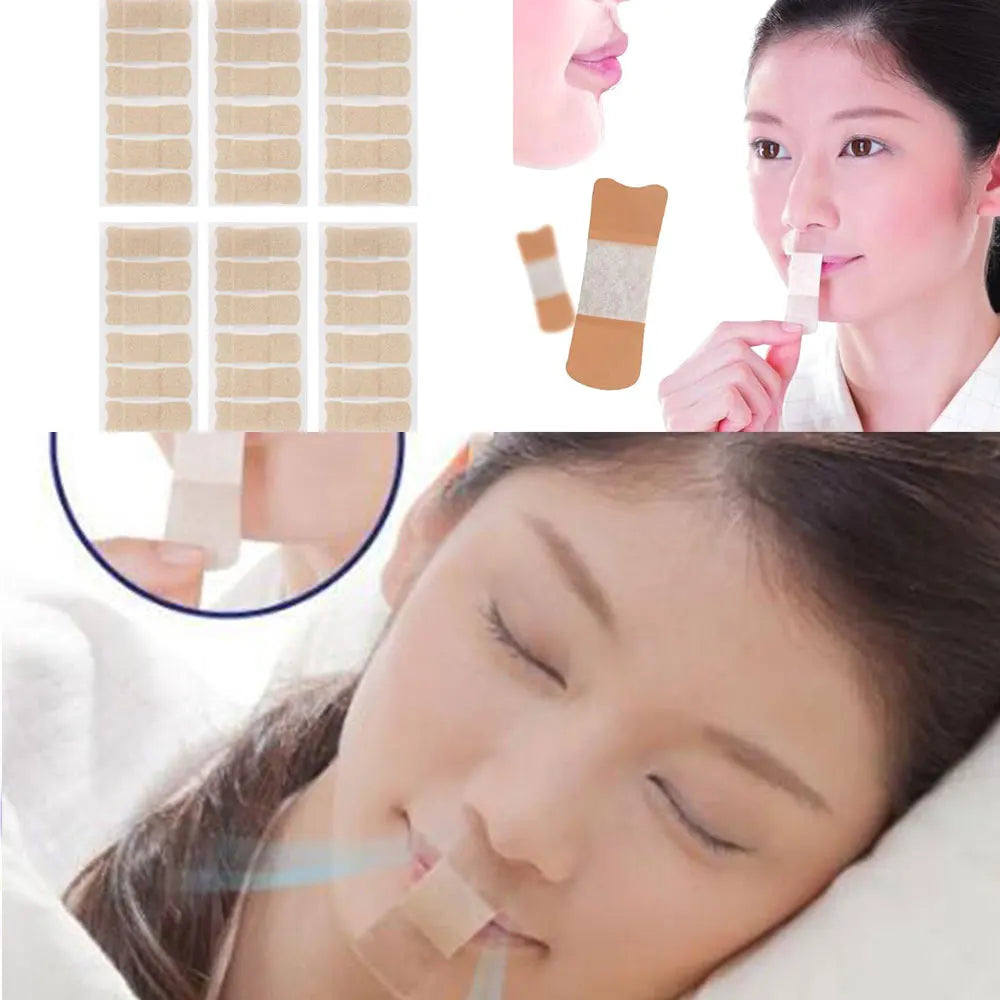 Anti-Snore Stickers 72 Pack | Nasal Strips for Snoring Relief additional angle