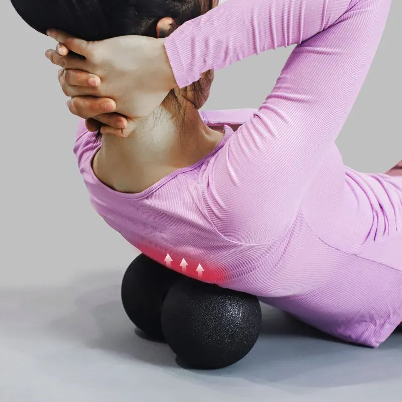 EPP Peanut Massage Ball | High Density Foam for Muscle Relaxation and Pain Relief lifestyle view