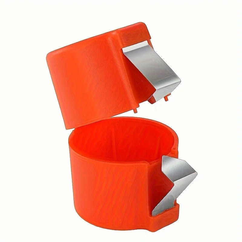 Manual Egg Shell Opener | Non-Stick Plastic Egg Cracker for Raw and Boiled Eggs detail view