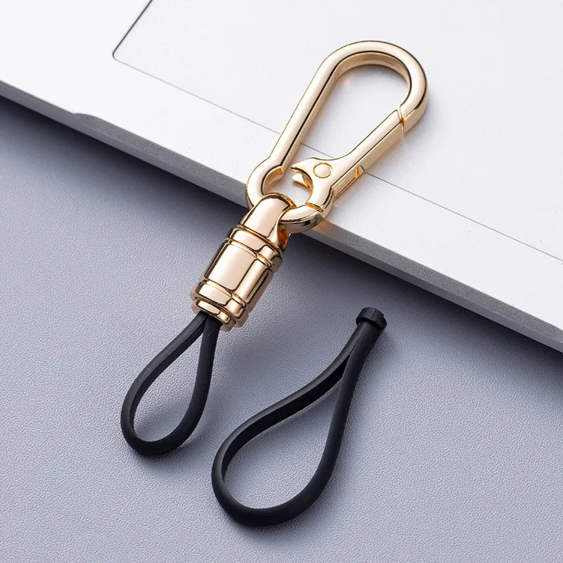 Heavy Duty Metal Keychain | Business Anti-Lost Key Ring lifestyle view