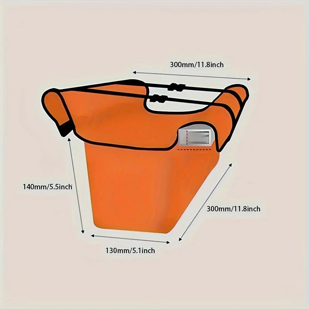 Ladder Multipurpose Tool Pouch | Telescoping Storage Organizer for Hanging additional angle