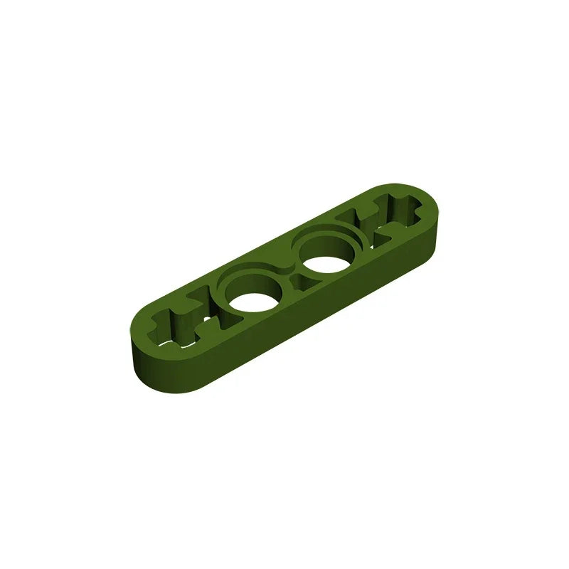 Gobricks GDS-690 Technical Liftarm Thin 1 x 4 with Axle Holes | Compatible Building B lifestyle view