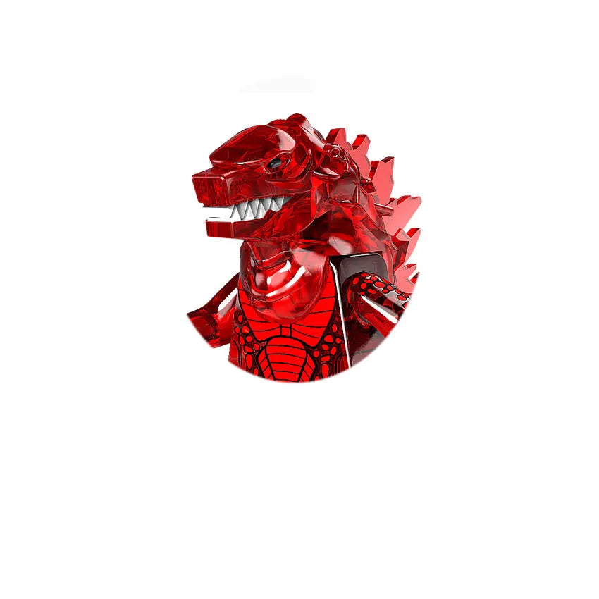 Alien Robot Monster Building Blocks | Creative Horror Movie Building Toy Set detail view