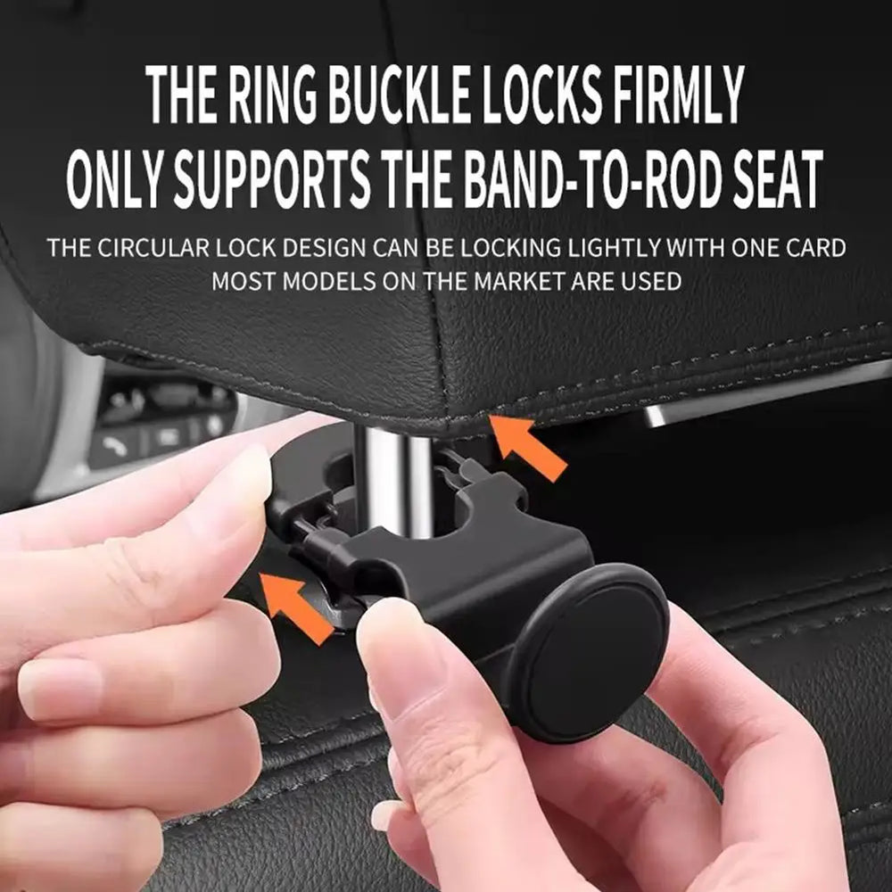 Car Headrest Hooks, 20KG Heavy Duty Back Seat Hanger lifestyle view