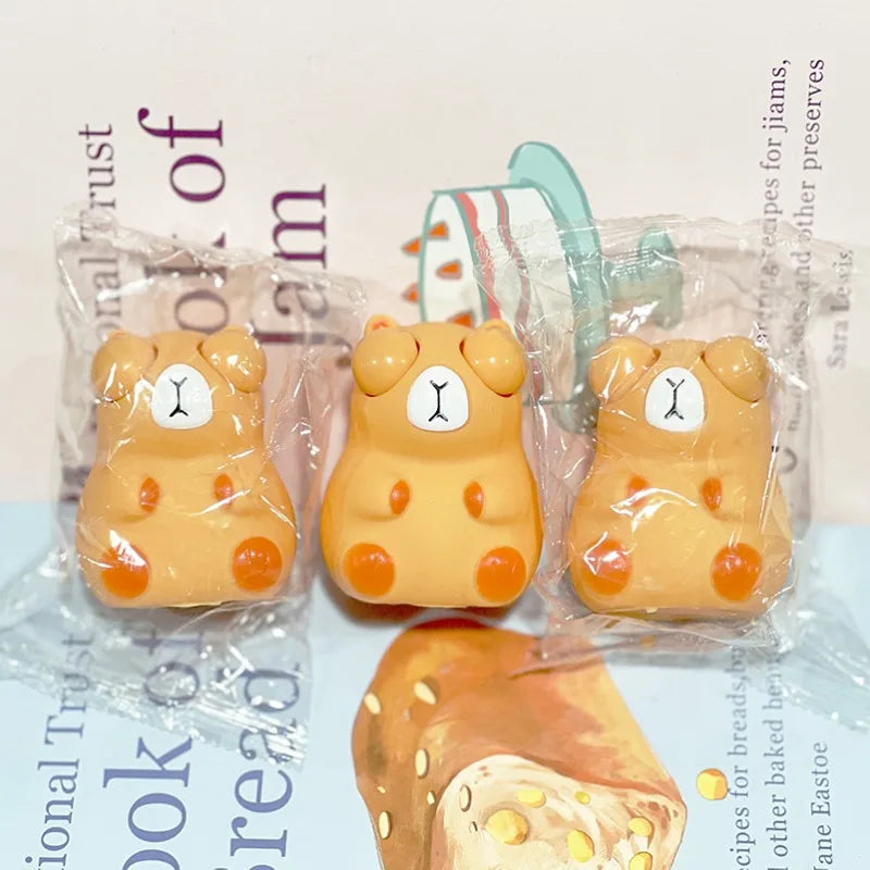 Squishy Stress Relief Toy Pop Eyes Capybara | Cute Kawaii Anxiety Relief Squeeze Toy lifestyle view