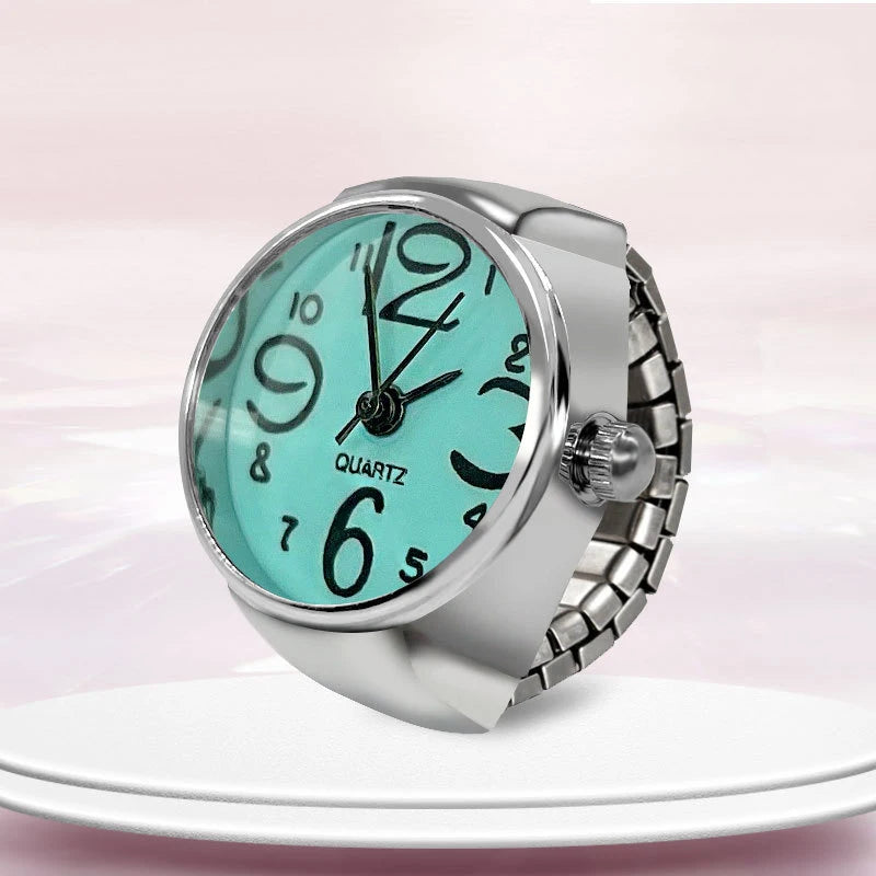 Roman Numeral Punk Gothic Finger Clock Jewelry
