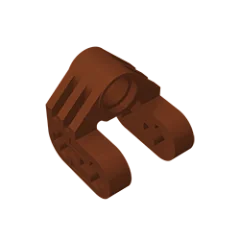 Gobricks GDS-1029 Axle and Pin Connector Perpendicular Split | Compatible with Lego 9 alternate view