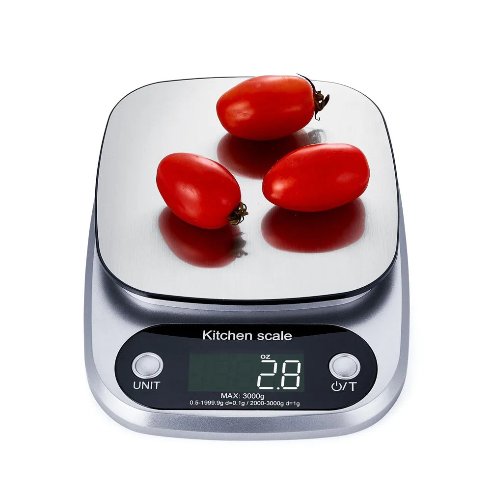 High Precision Kitchen Scale 3kg/5kg/10kg | Multifunctional LCD Food and Jewelry Scal lifestyle view