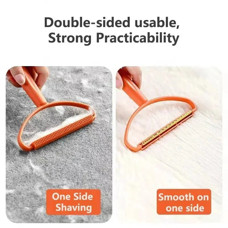 Portable Clothes Lint Roller Remover Lint Fabric Shaver Removes Pet Hair Lint Particl lifestyle view
