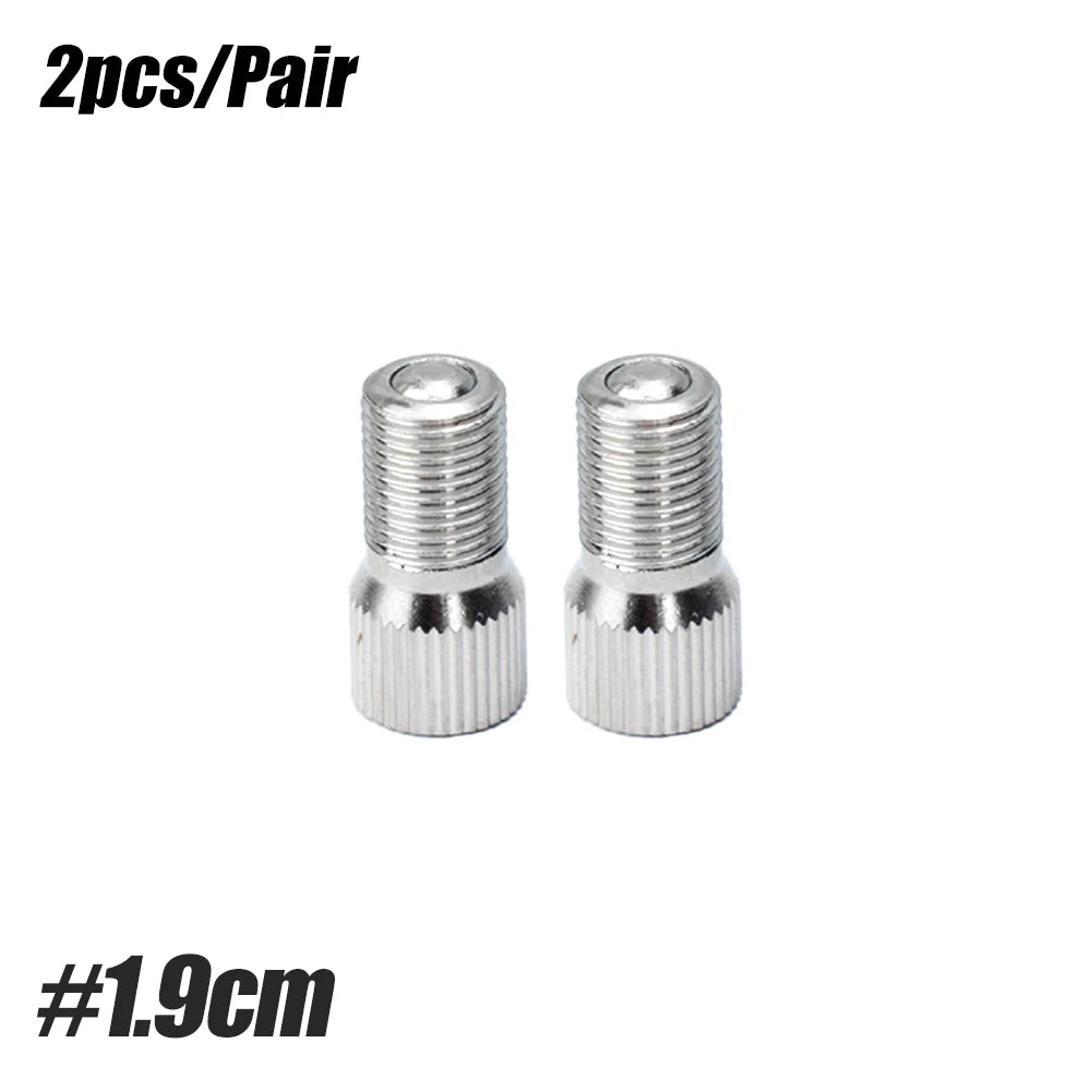 Chrome Plated Brass Valve Caps Stem Extender 19mm 25mm 39mm alternate view