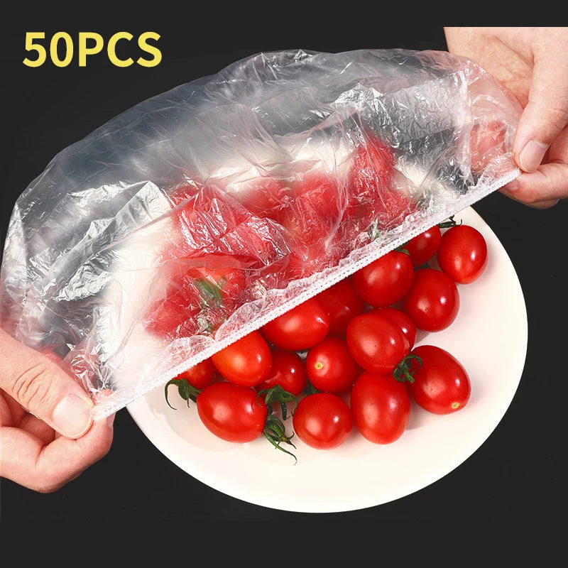 Cover Plastic Wrap Elastic Food Lids for Bowls Elastic detail view