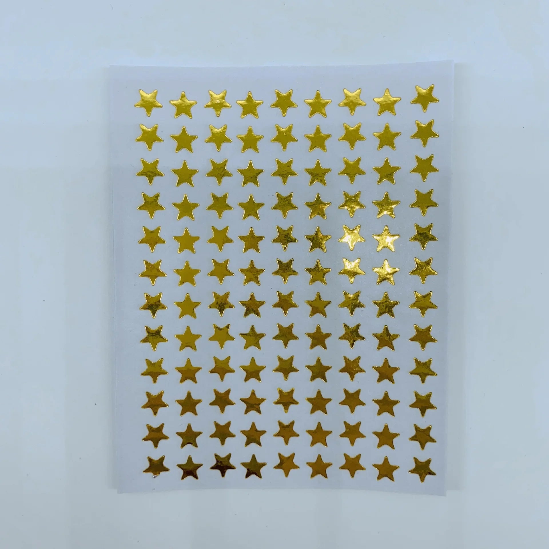 Gold Star Sticker Set for Teachers and Class Rewards | 10 Sheets of Five Pointed Star alternate view