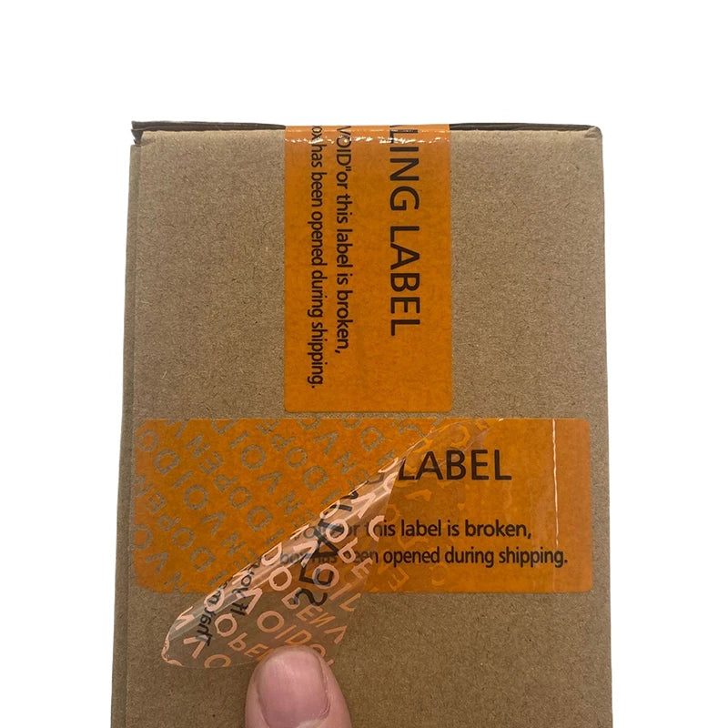 50Pcs Tamper Proof Warranty Void Labels | Security Seal Stickers for Product Protec additional angle