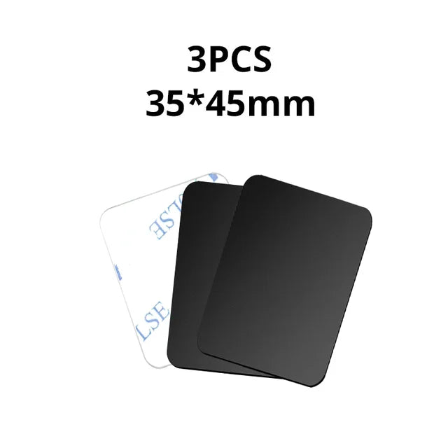 1/3/5Pcs Metal Plate Disk for Magnet Car Phone Holder Round Iron Sheet Stickers Car Ma close-up view