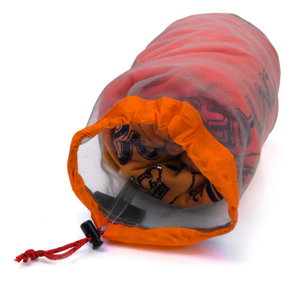 Ultralight Mesh Drawstring Stuff Sack | Camping & Travel Storage Bag additional angle