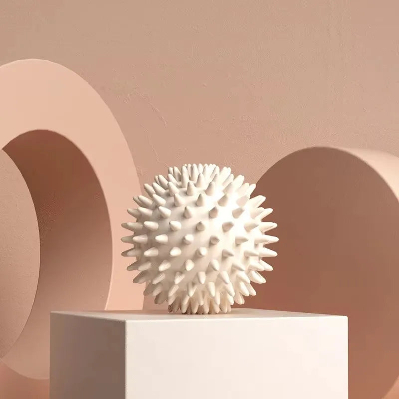 Hedgehog Massage Ball | Yoga Fascia Ball for Muscle Relaxation and Pain Relief lifestyle view