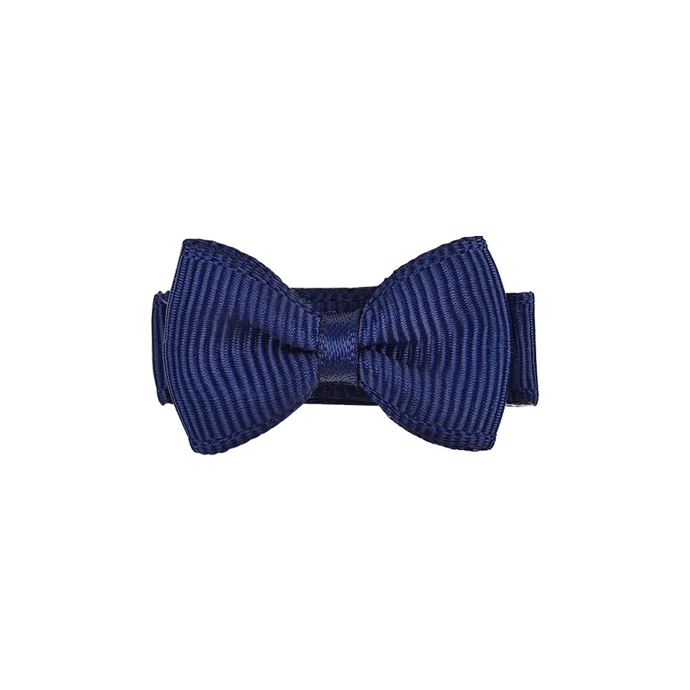 Inches Solid Colors Mini Hair Bows Clip additional angle