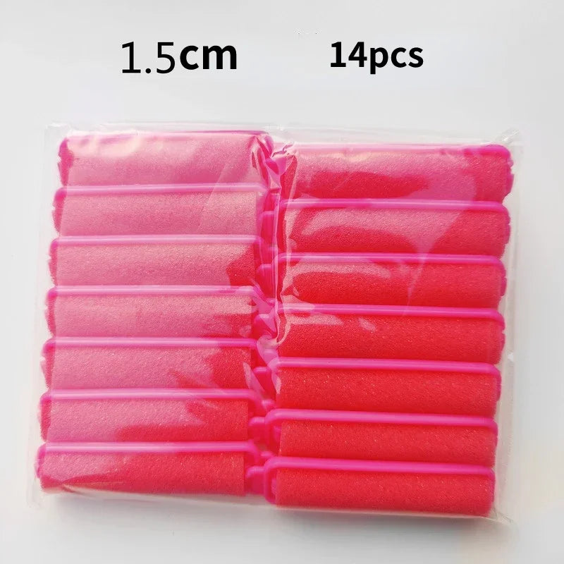 Soft Sponge Foam Hair Rollers | DIY Curling Kit for Natural Bouncy Curls alternate view