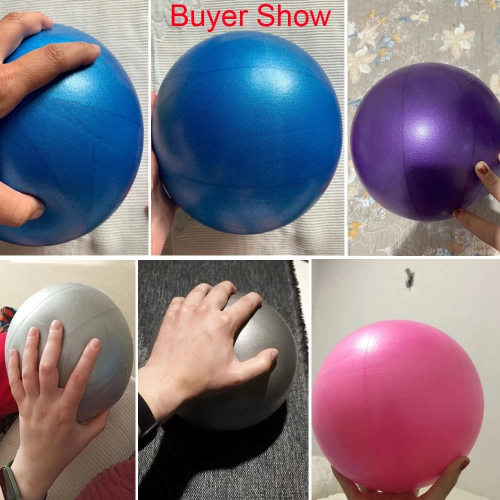 25cm Yoga Balance Ball | Small Pilates Ball for Home Fitness Training additional angle