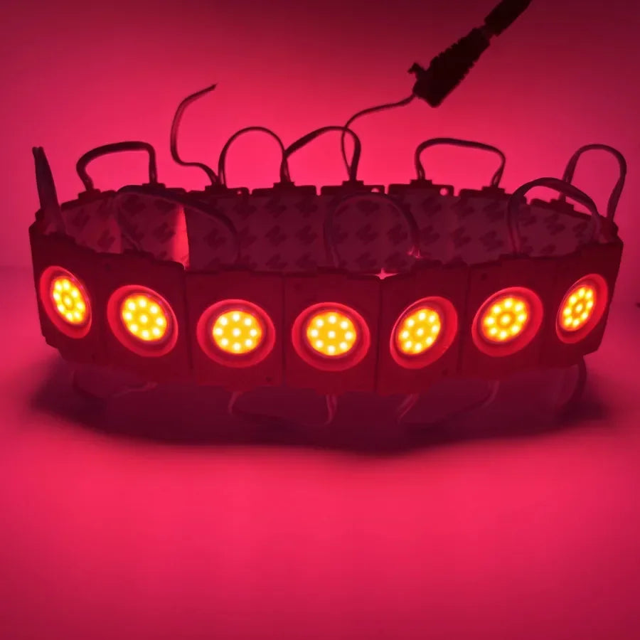 LED Module Multicolour Light Christmas close-up view
