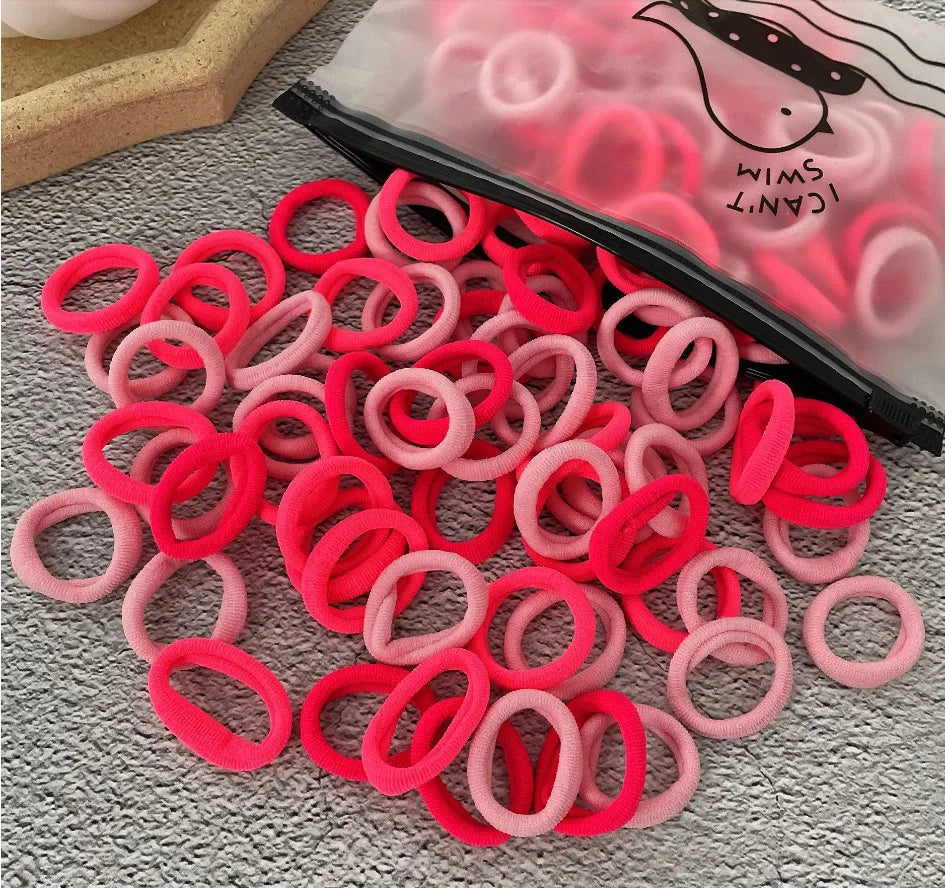 Ties Rubber Band Kids Elastic Hair Leagues Girl Hair for Children lifestyle view