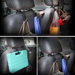 Car Seat Headrest Hook Organizer for Handbags Purses and Coats