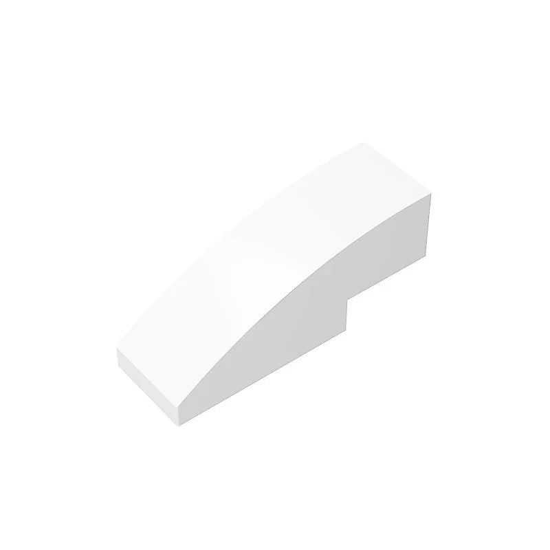 Gobricks GDS-657 Slope, Curved 3 x 1 | Compatible Building Block for Creative Constructi detail view