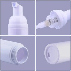 1/2pcs Foam Dispenser Pump Bottles 30/60ml Small Plastic Mini Empty Soap Refillable Bott detail view