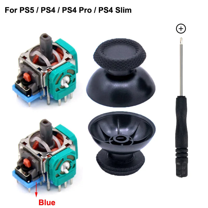 PS5 Controller Repair Kit | 3D Joystick Replacement with Adjustable Resistor and Thum lifestyle view