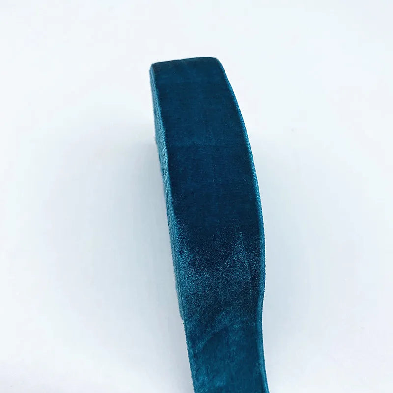 New 6-38mm Colour Single Face Line Velvet Ribbon for Bowknot Christmas Ribbon Party D lifestyle view