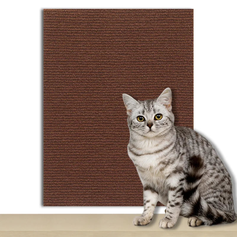 Anti Cat Scratch Sofa Protector | Self Adhesive Carpet Scratch Pad for Cats close-up view
