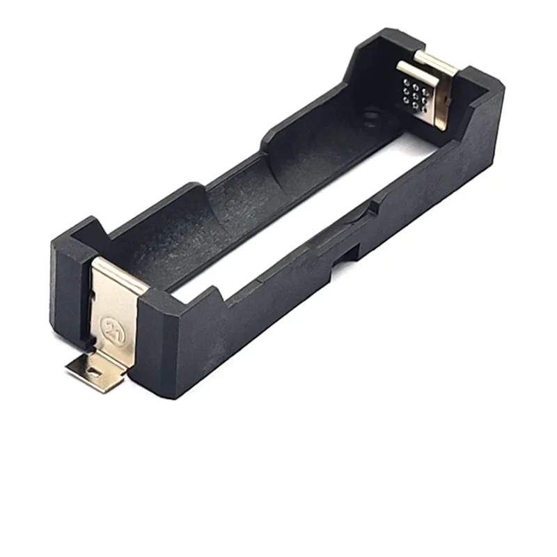 18650 Battery Holder Box | 1x 2x 4x 18650 SMT Battery Storage Case with Bronze Pins detail view